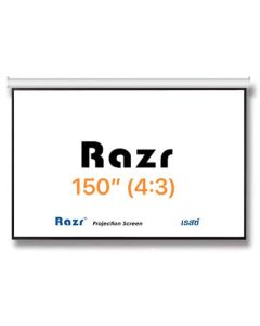 Razr Wall Screen จอแขวนมือดึง 150 นิ้ว (MW 4:3)