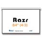Razr Wall Screen จอแขวนมือดึง 84 นิ้ว (MW 4:3)